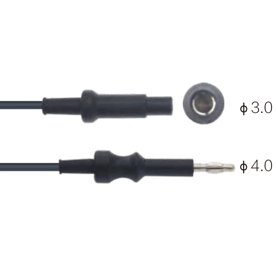 Dây nối đơn cực nội soi dùng cho dao mổ điện, chân cắm Banana 4.0mm